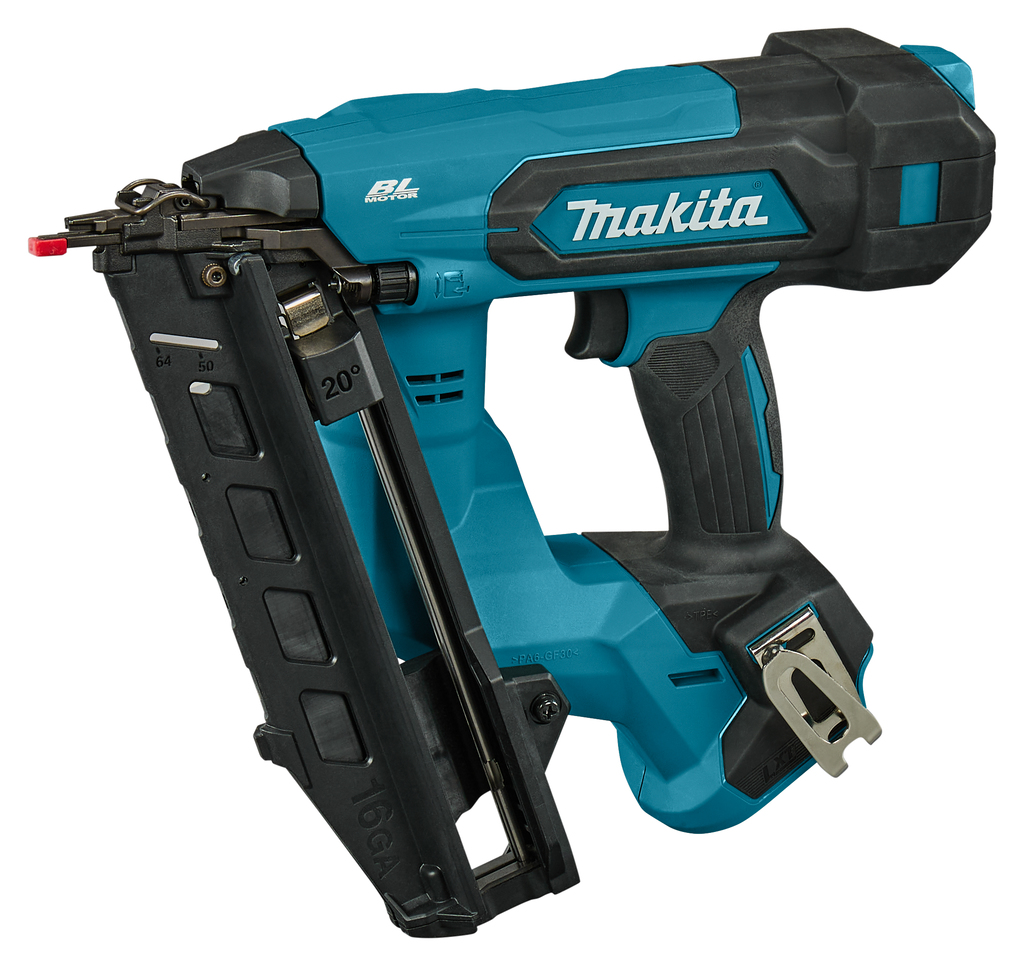 Makita DBN610ZJ LXT 18 V Brad καρφωτικό 16Ga, χωρίς μπαταρίες και φορτιστή σε κουτί Mbox