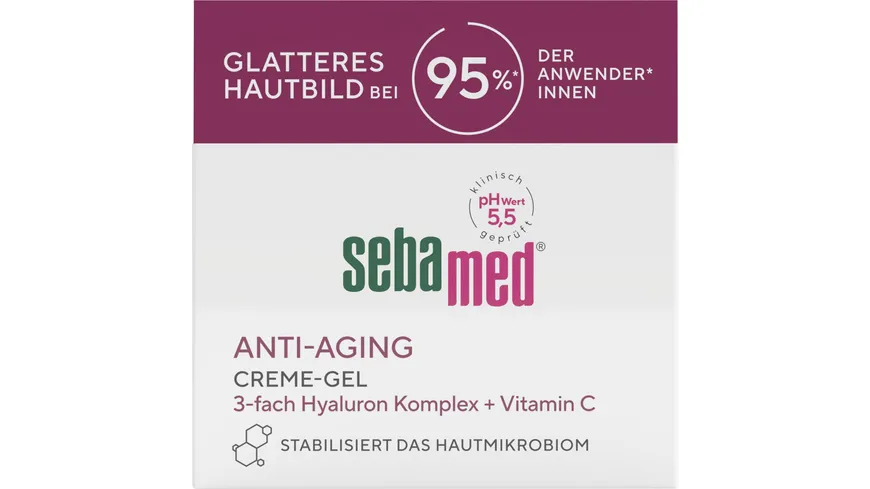 Sebamed Anti-Ageing Glättendes Creme-Gel 50 ml