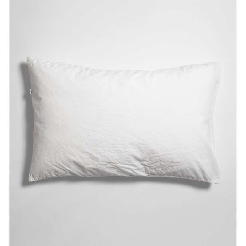 Taie d’oreiller en Percale de Coton Bio lavé