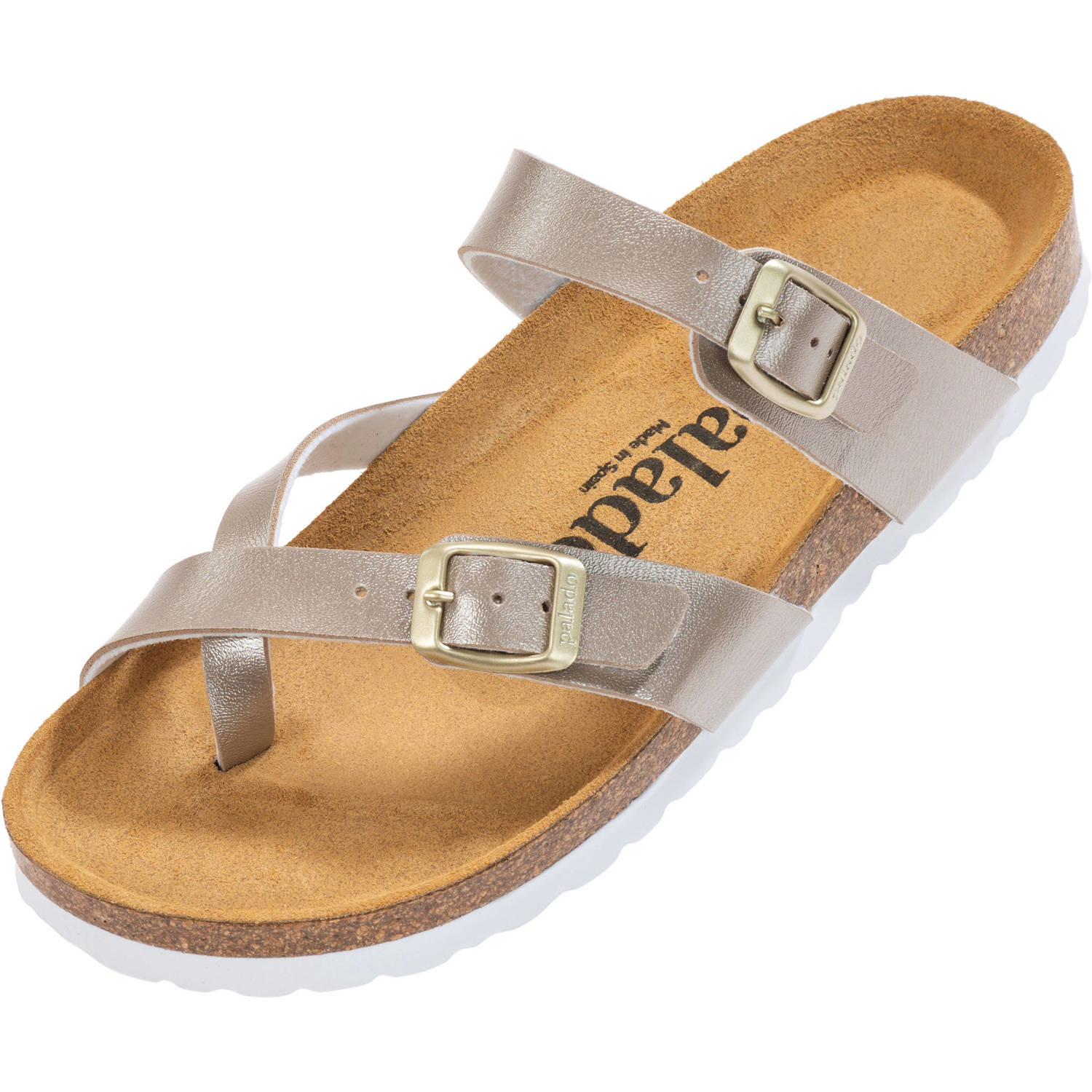 Palado Cres Metallic, Pantoletten, Damen, Beige