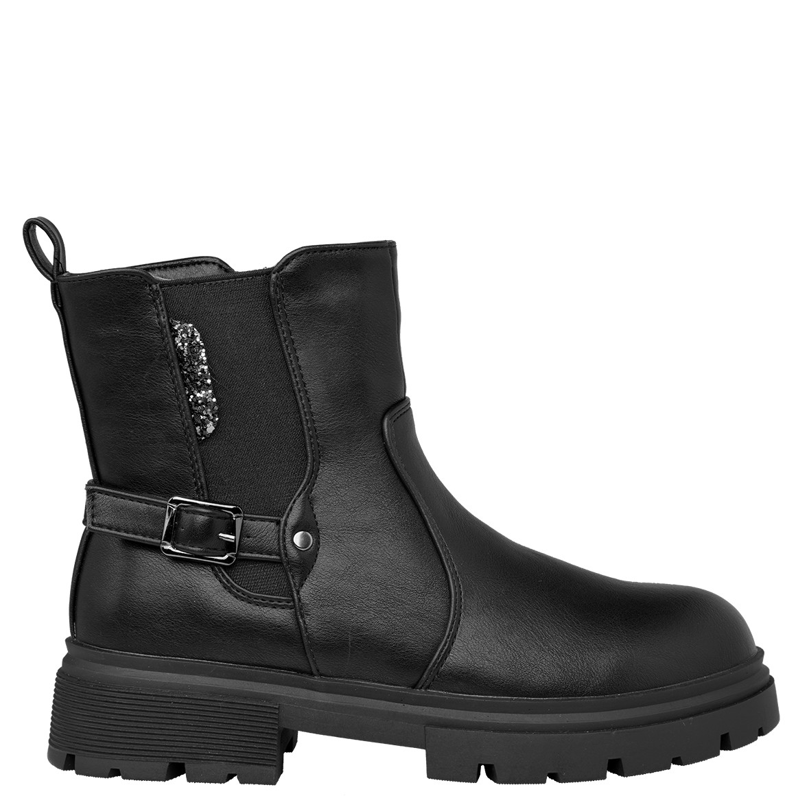 Mädchen Chelsea-Boots mit Zierschnalle