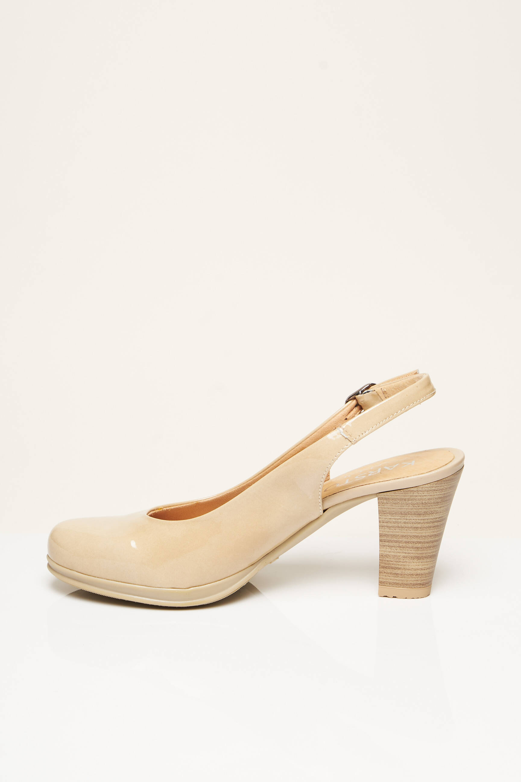 Karston Sandales Nu Pieds Femme couleur beige