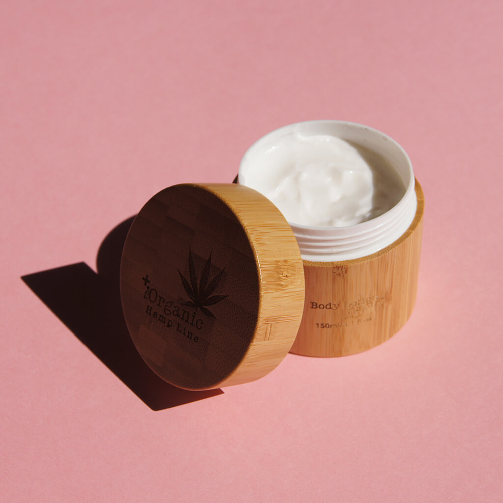 The Organic Hemp Line Baume pour le Corps Soin Naturel et Biologique au Chanvre