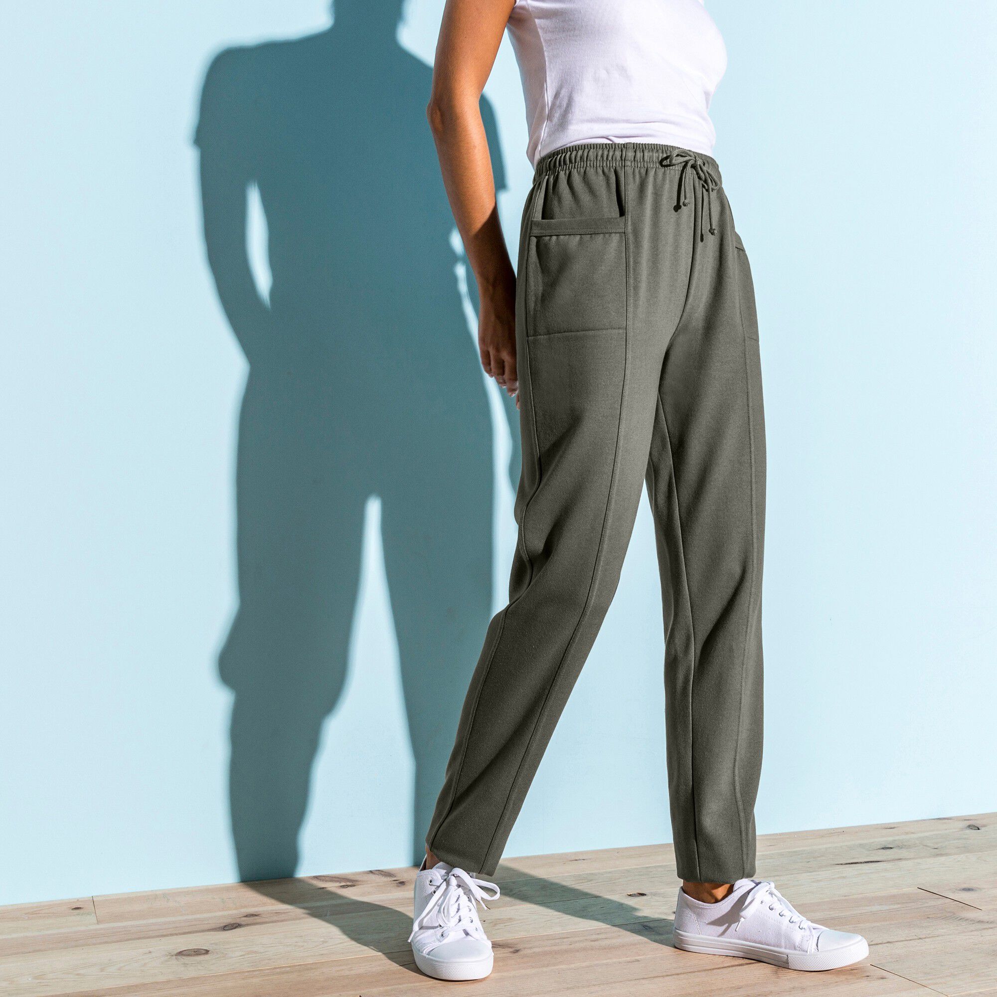 Pantalon jogging, molleton gratté