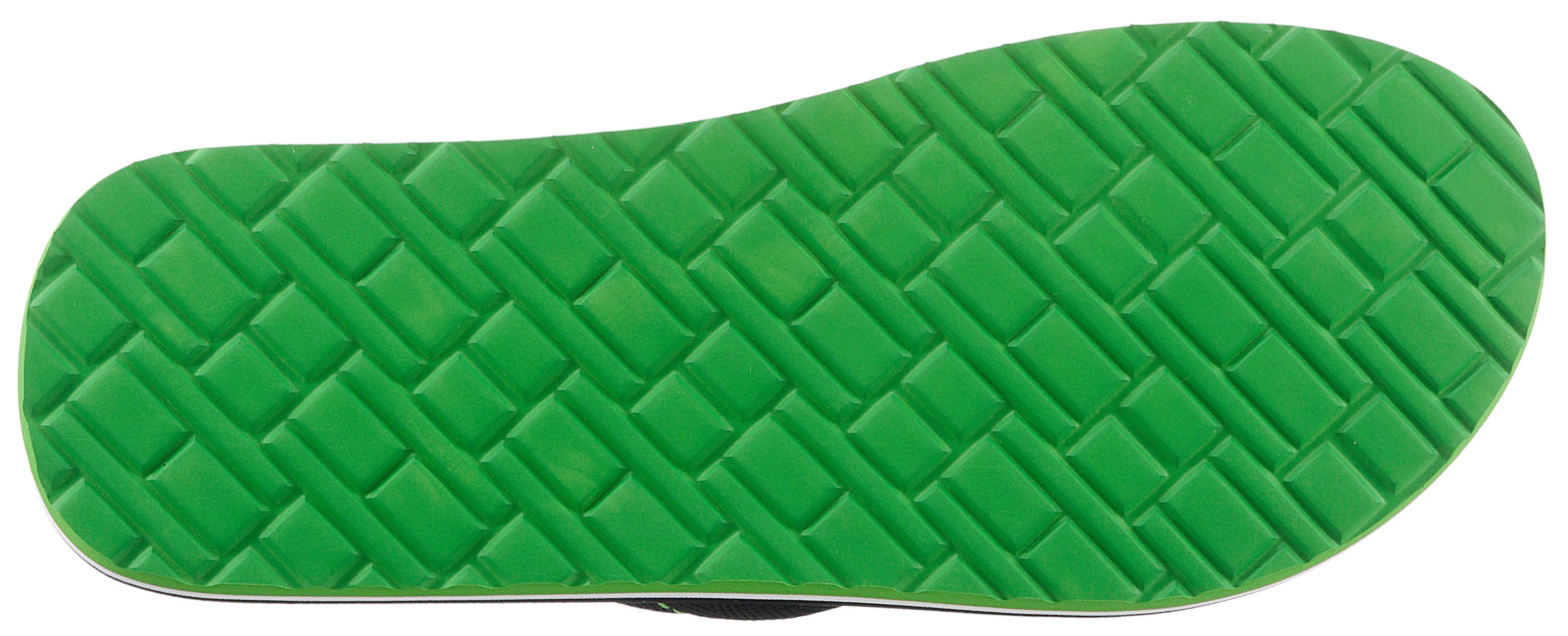 Tommy Hilfiger PATCH HILFIGER BEACH SANDAL Zehentrenner mit gestreifter Decksohle