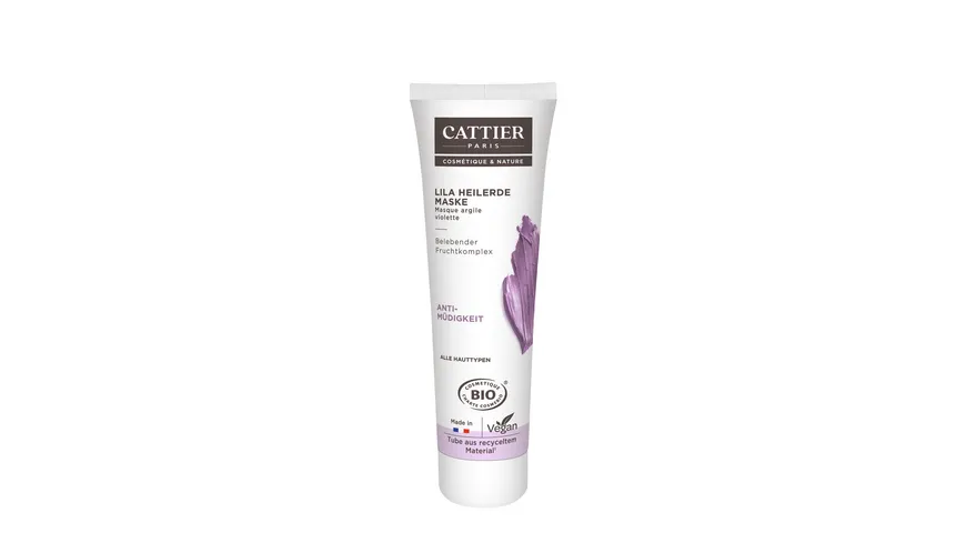 CATTIER Lila Heilerde Maske 100 ml
