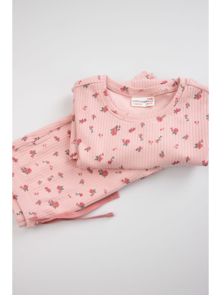 Coccodrillo Schlafanzug  in gedämpftes Rosa günstig kaufen 92/98