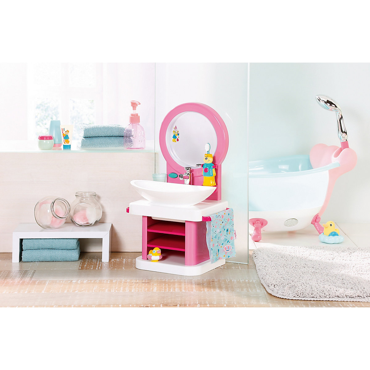 BABY born® Bad Zahnpflege-Set mit Waschtisch