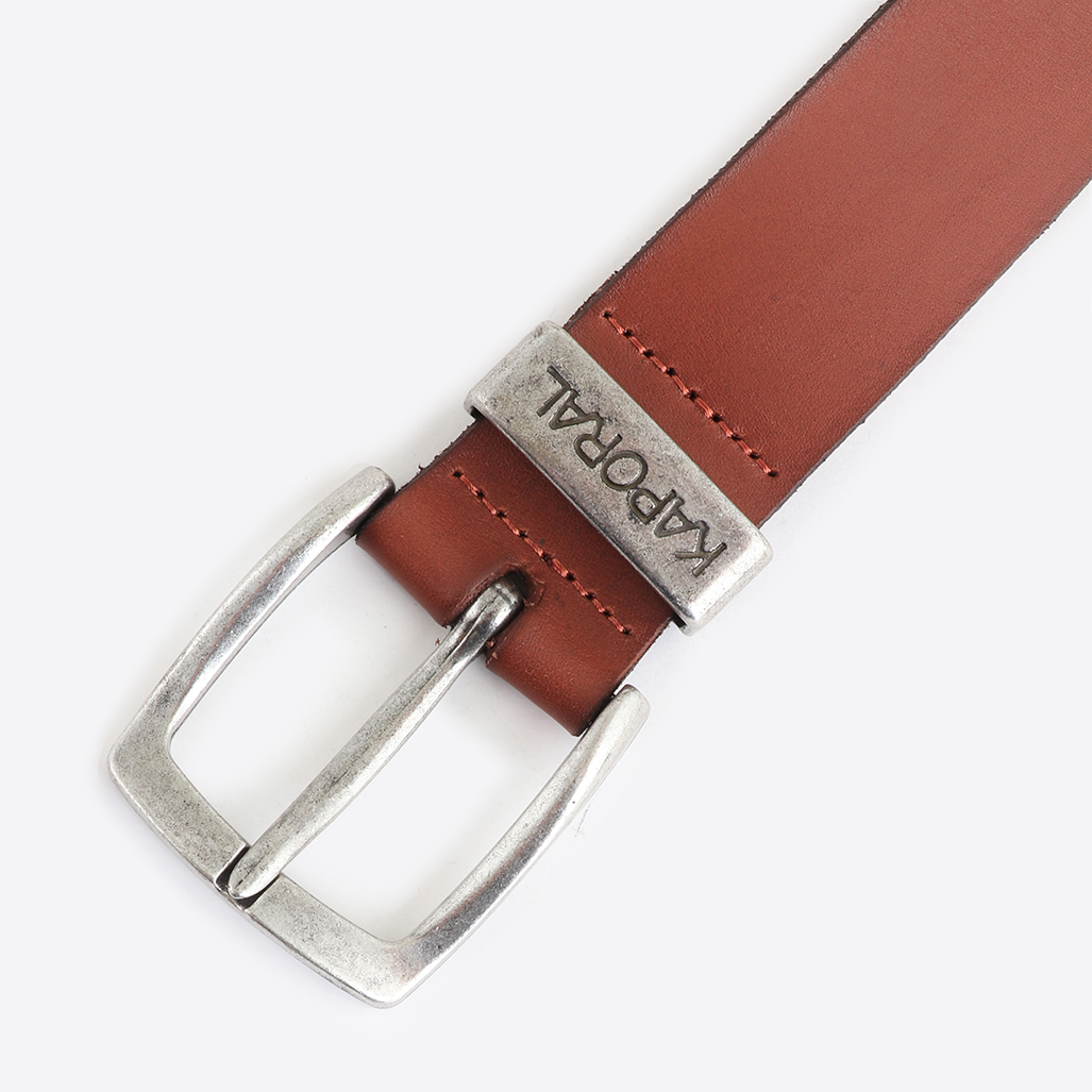 HEDAS  Ceinture en cuir marron Homme