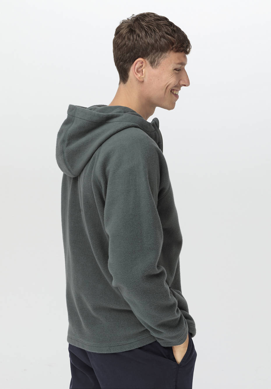 Softfleece-Jacke aus reiner Bio-Baumwolle