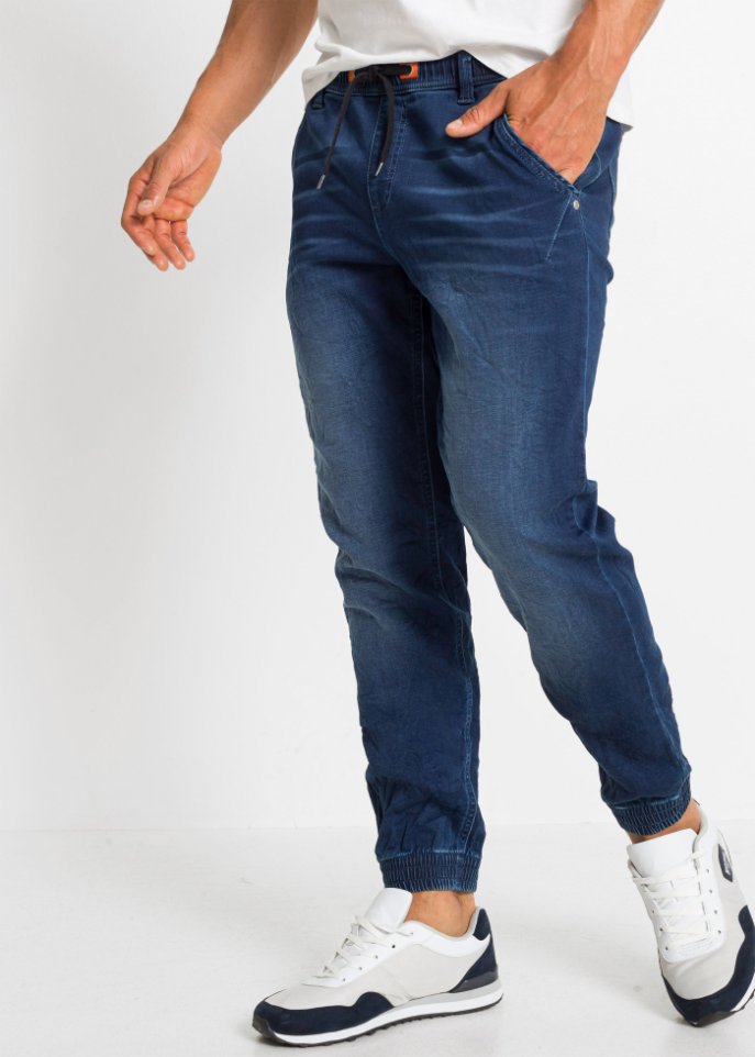 Regular Fit Sweat-Schlupfjeans, Straight