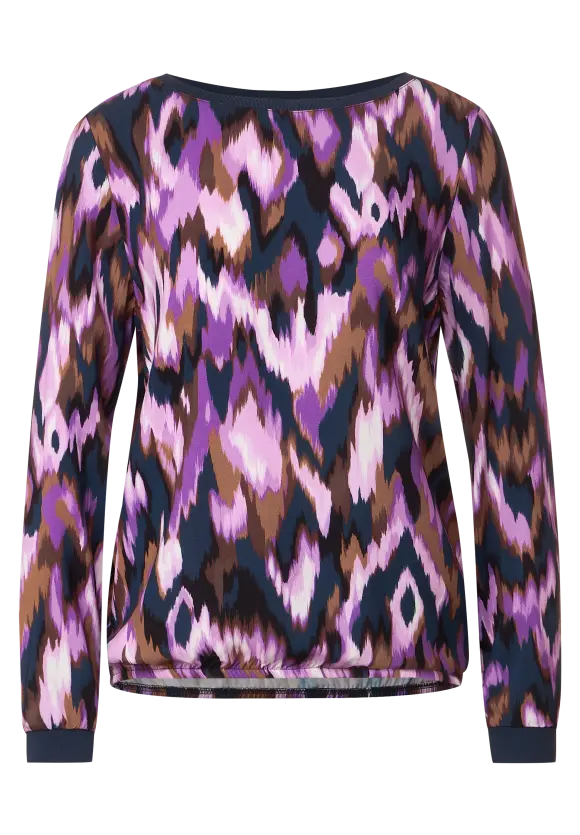 Street One Printshirt im Materialmix