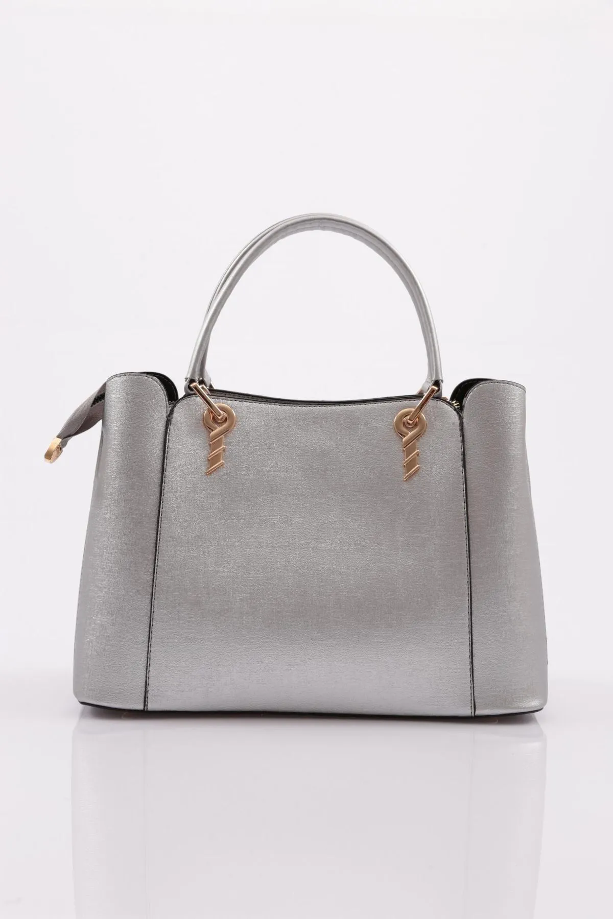 DGN  3267 Modell Silber Taycan Damen Schulter- und Handtasche