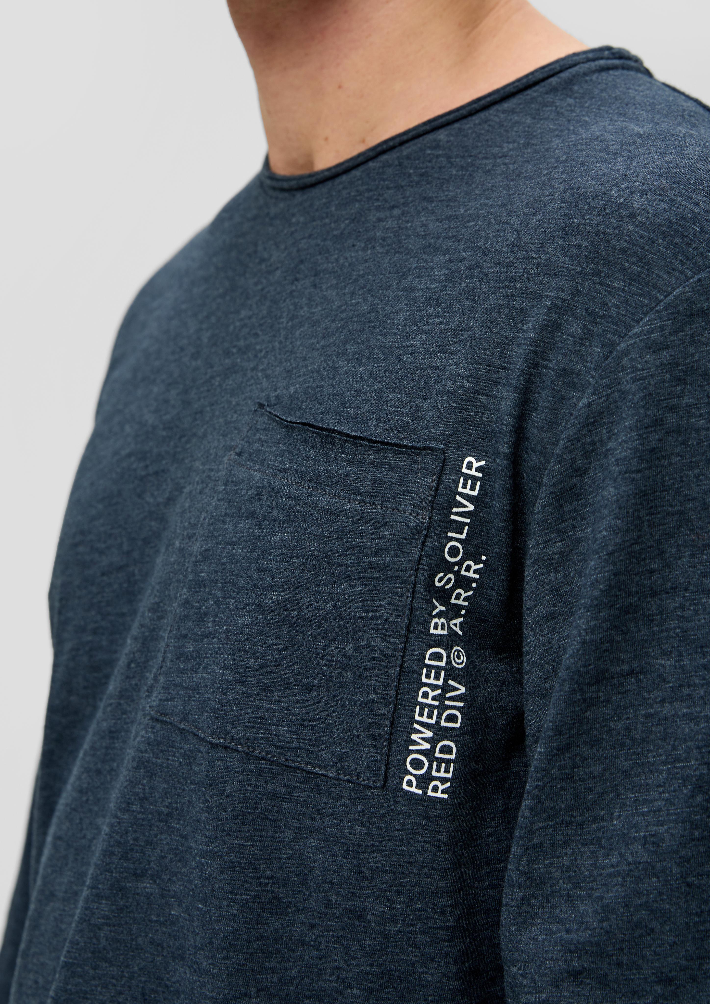 Longsleeve mit aufgesetzter Brusttasche  2141471-59W1