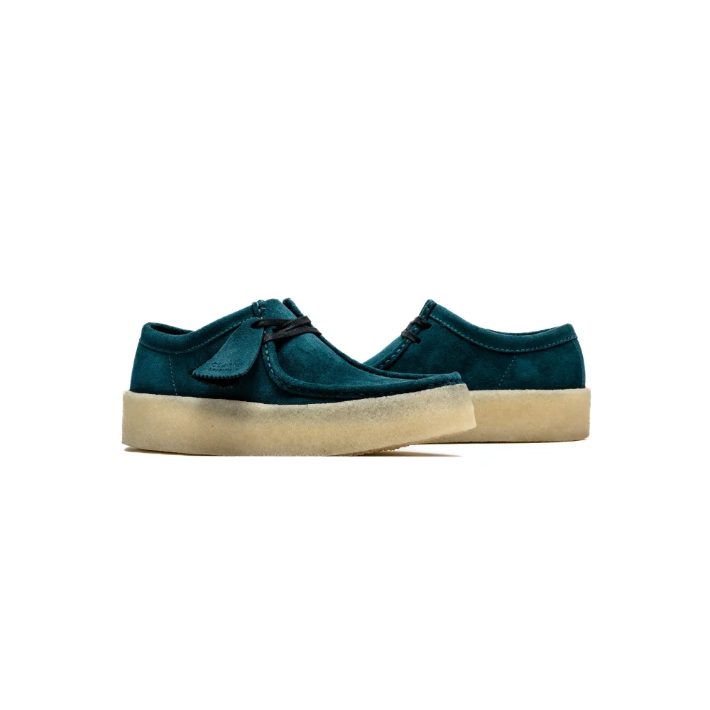 Clarks Wallabee Cup Deep Blue 261740367 / blau