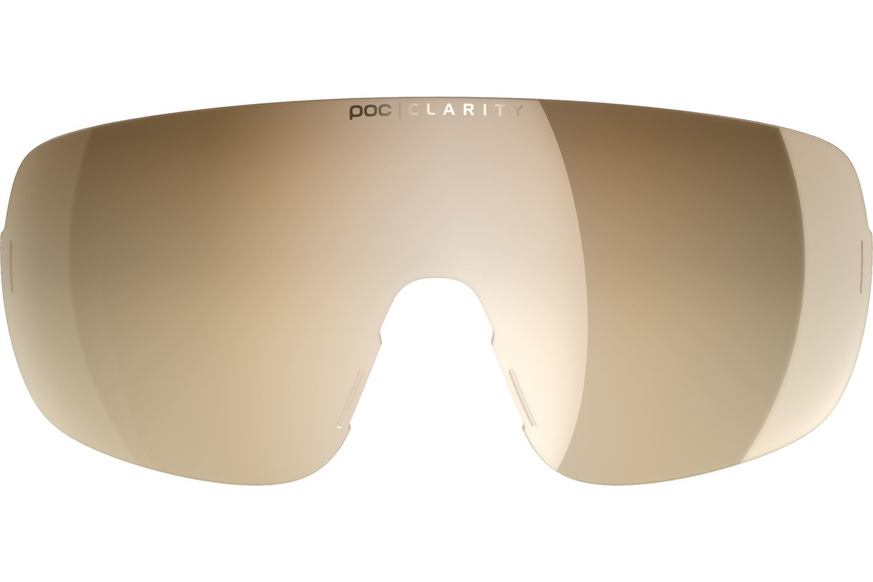 POC Aim Ersatzglas - Brown/Light Silver Mirror