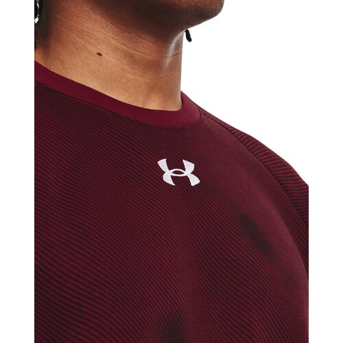 HERREN SWEATSHIRT UA RIVAL FLEECE PRINTED CREW