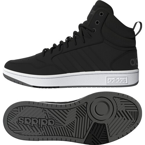 HERREN FREIZEITSCHUHE HOOPS 3.0 MID LIFESTYLE BASKETBALL CLASSIC FUR LINING WINTERIZED