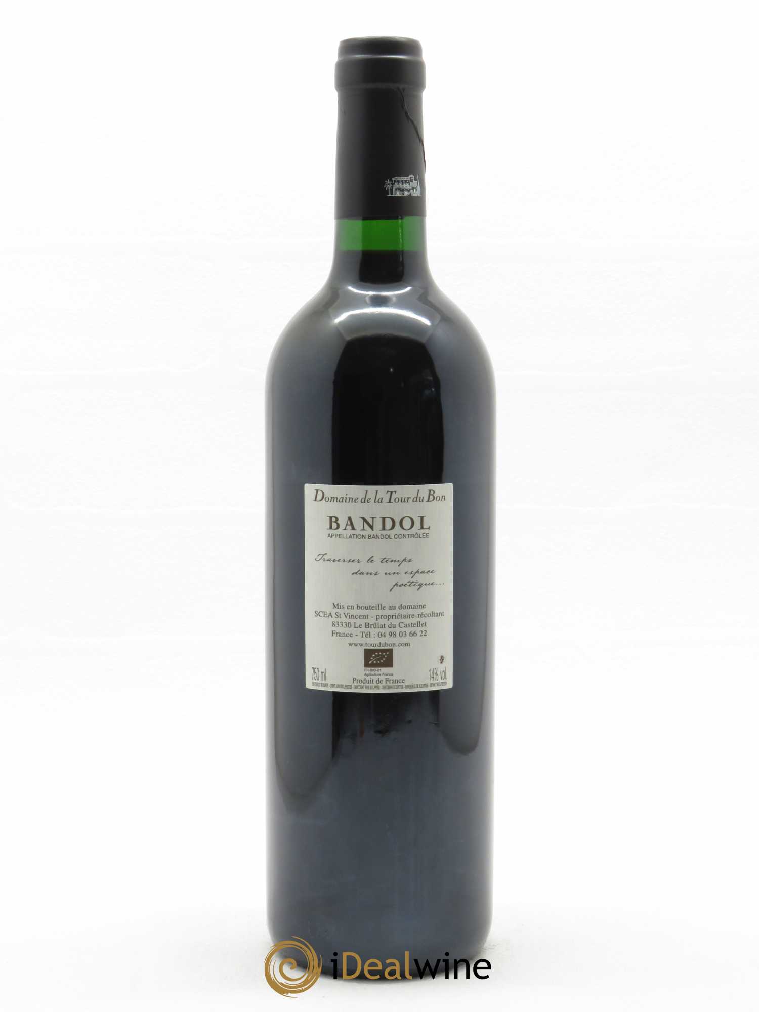 Bandol La Tour du Bon Saint Ferréol Agnès Henry  2019 - Lot de 1 Bouteille
