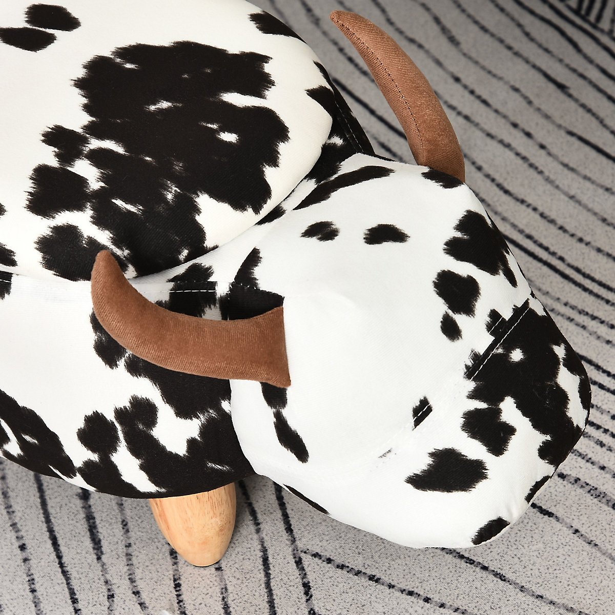 Kinderhocker im Kuh Design