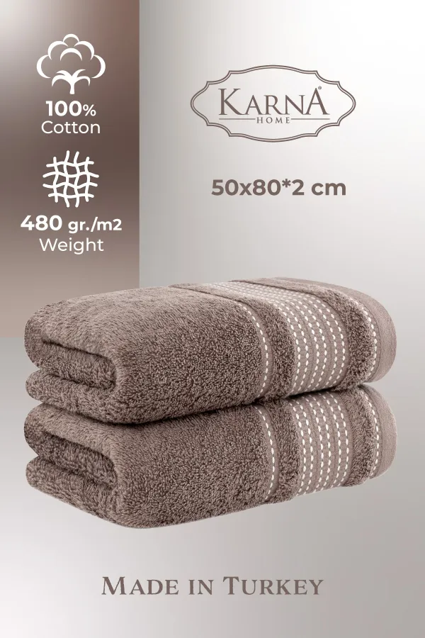 KARNA  LADİN 50X90 HAND-GESICHTSHANDTUCH, 2ER-SET