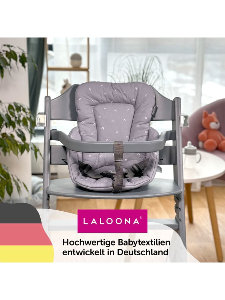 LaLoona Sitzverkleinerer für bebeconfort Timba Hochstuhl - in grau günstig kaufen onesize