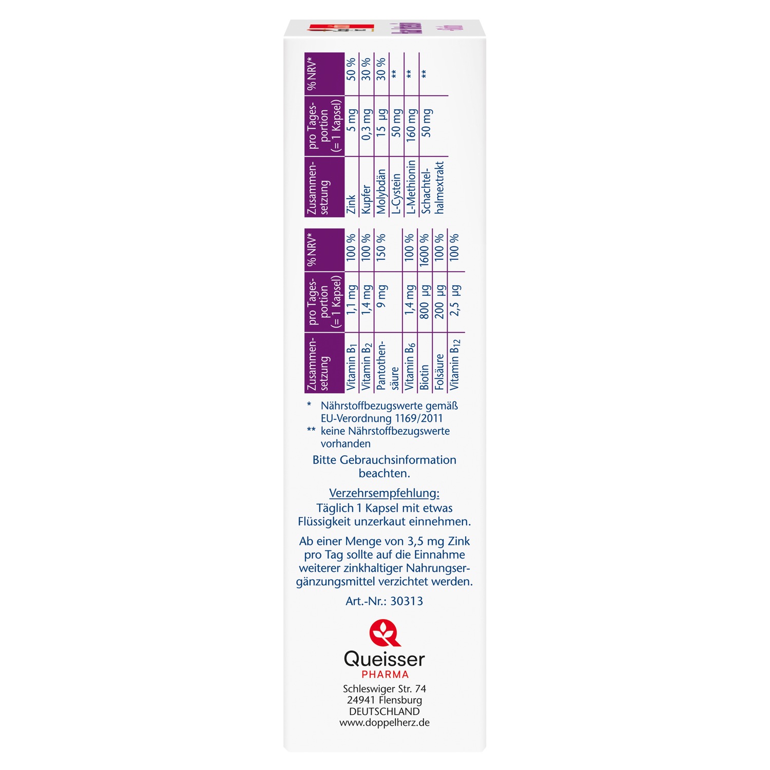 Haar Intensiv+Biotin Kapseln