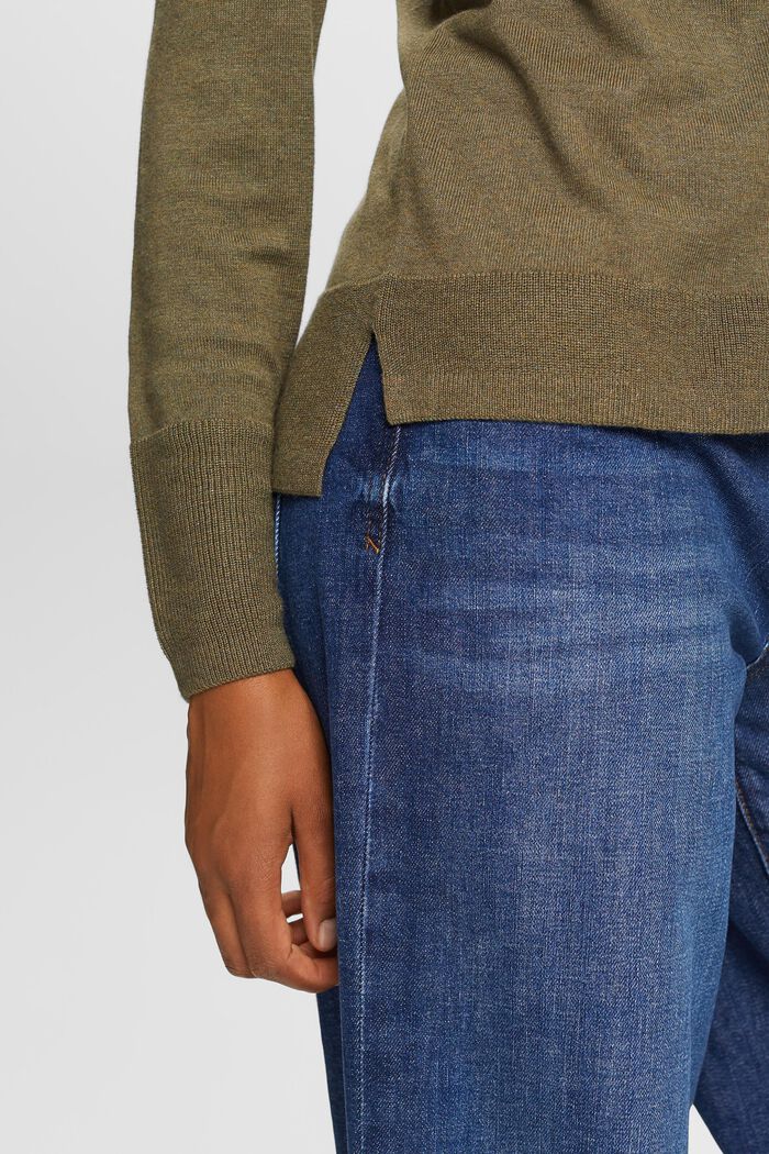 Cardigan mit V-Ausschnitt