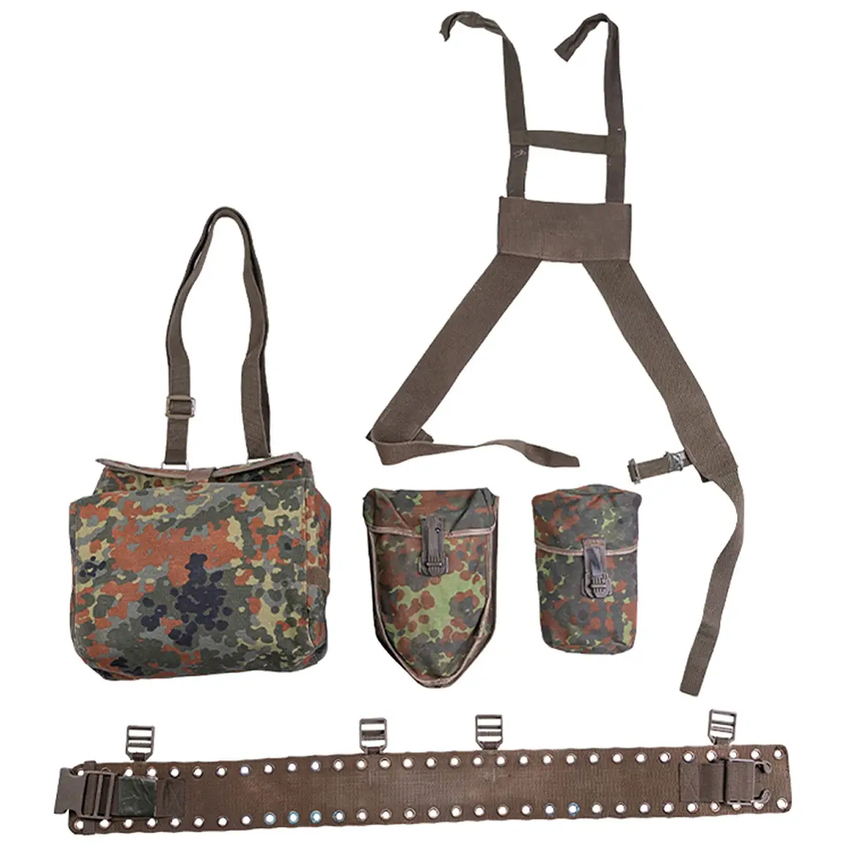 BW Tragesatz flecktarn gebraucht