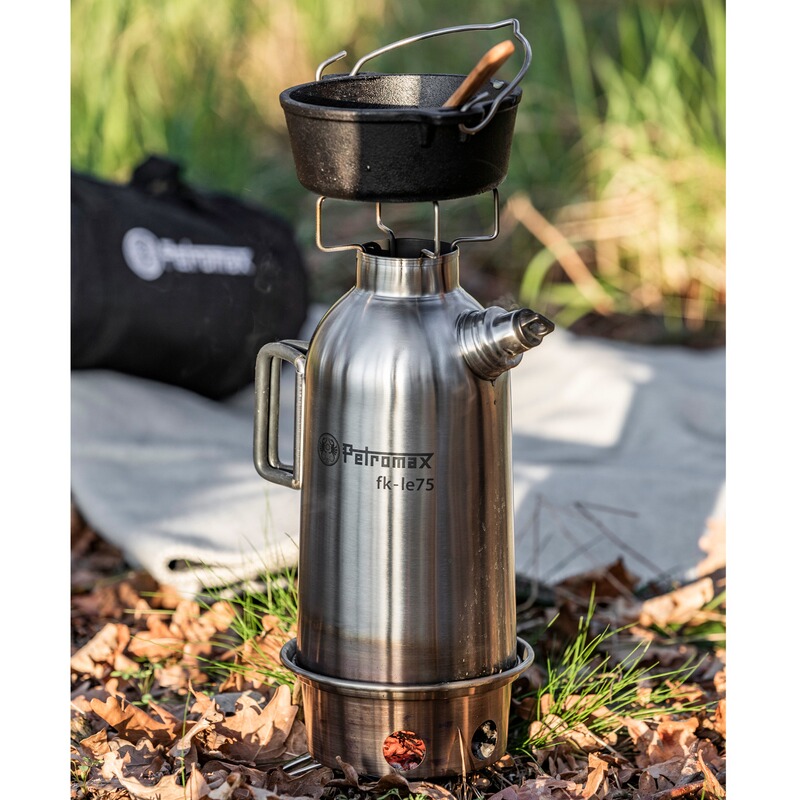 Petromax Feuerkanne Edelstahl 075 Liter