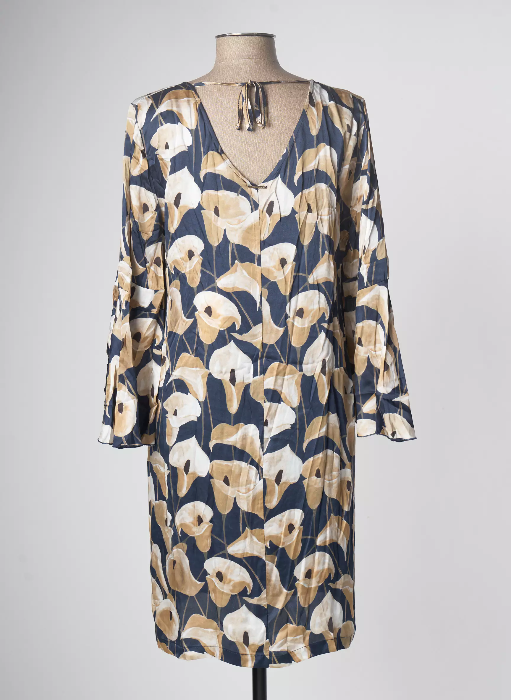 Cristina Gavioli Robes Mi Longues Femme couleur bleu