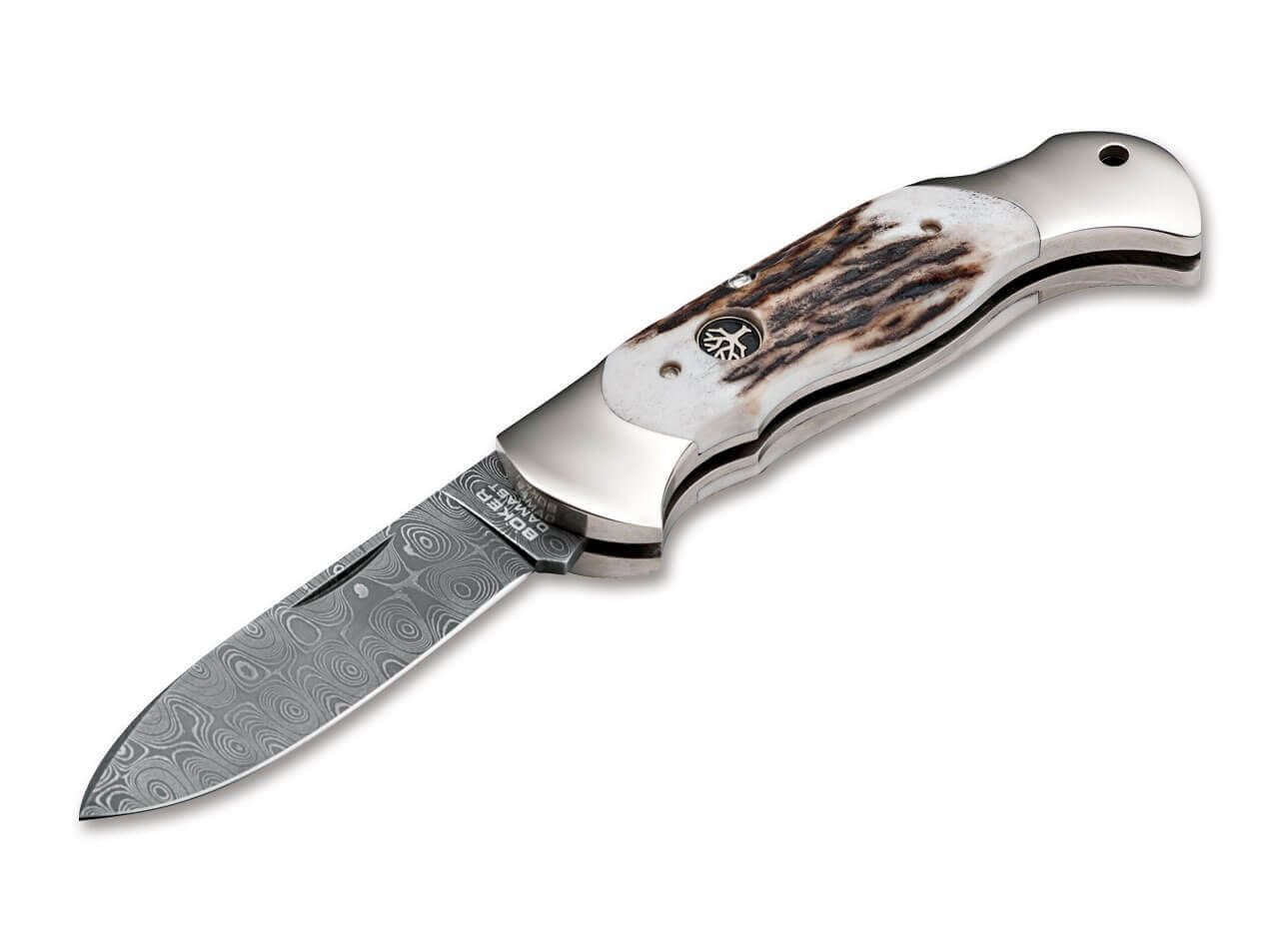 Scout Spearpoint Hirschhorn Damast