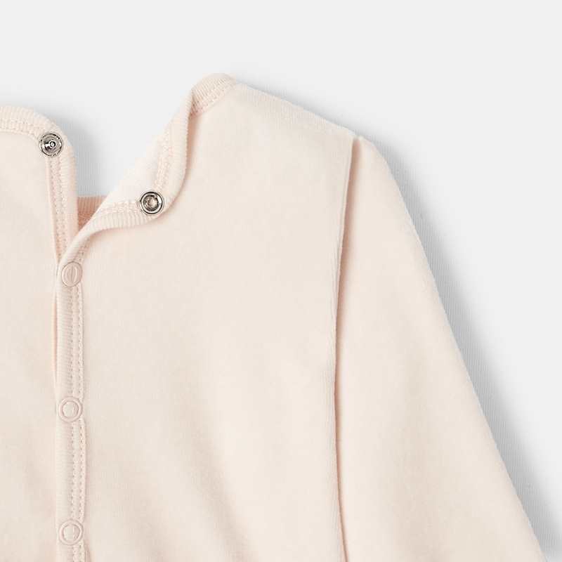 Dors-bien en velours doux rose mixte Absorba