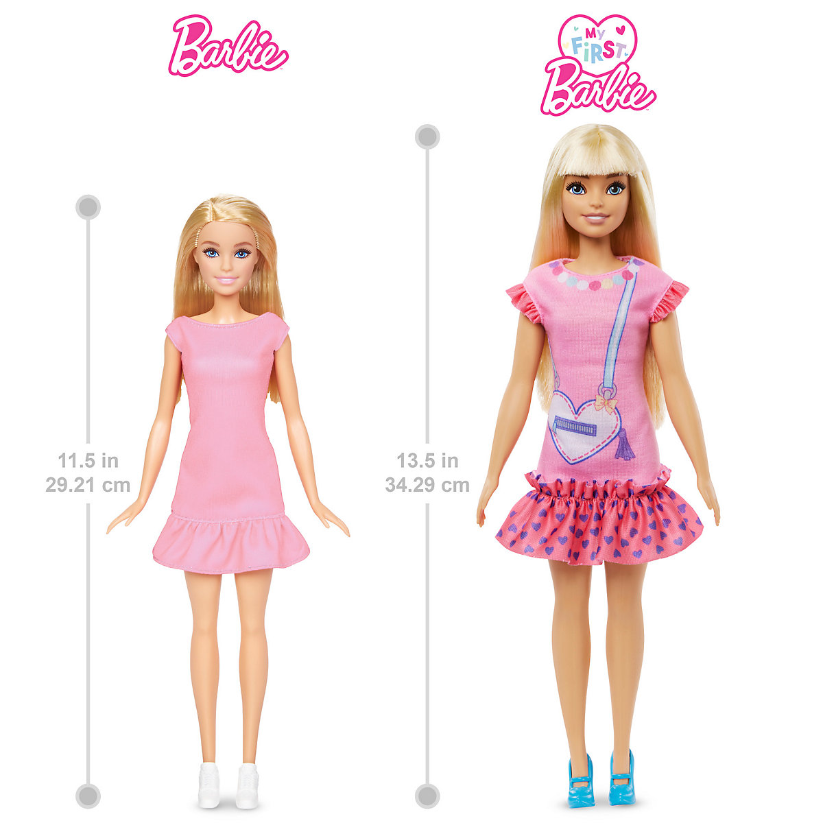 Barbie-Puppe für Vorschulkinder, My First Barbie Malibu, ca. 34 cm