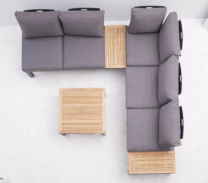 OUTDOORGartenlounge Outdoor Teakholz
