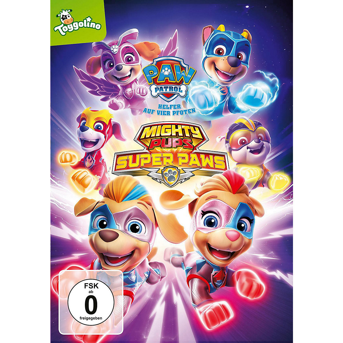 DVD PAW Patrol - Mighty Pups Super PAWs