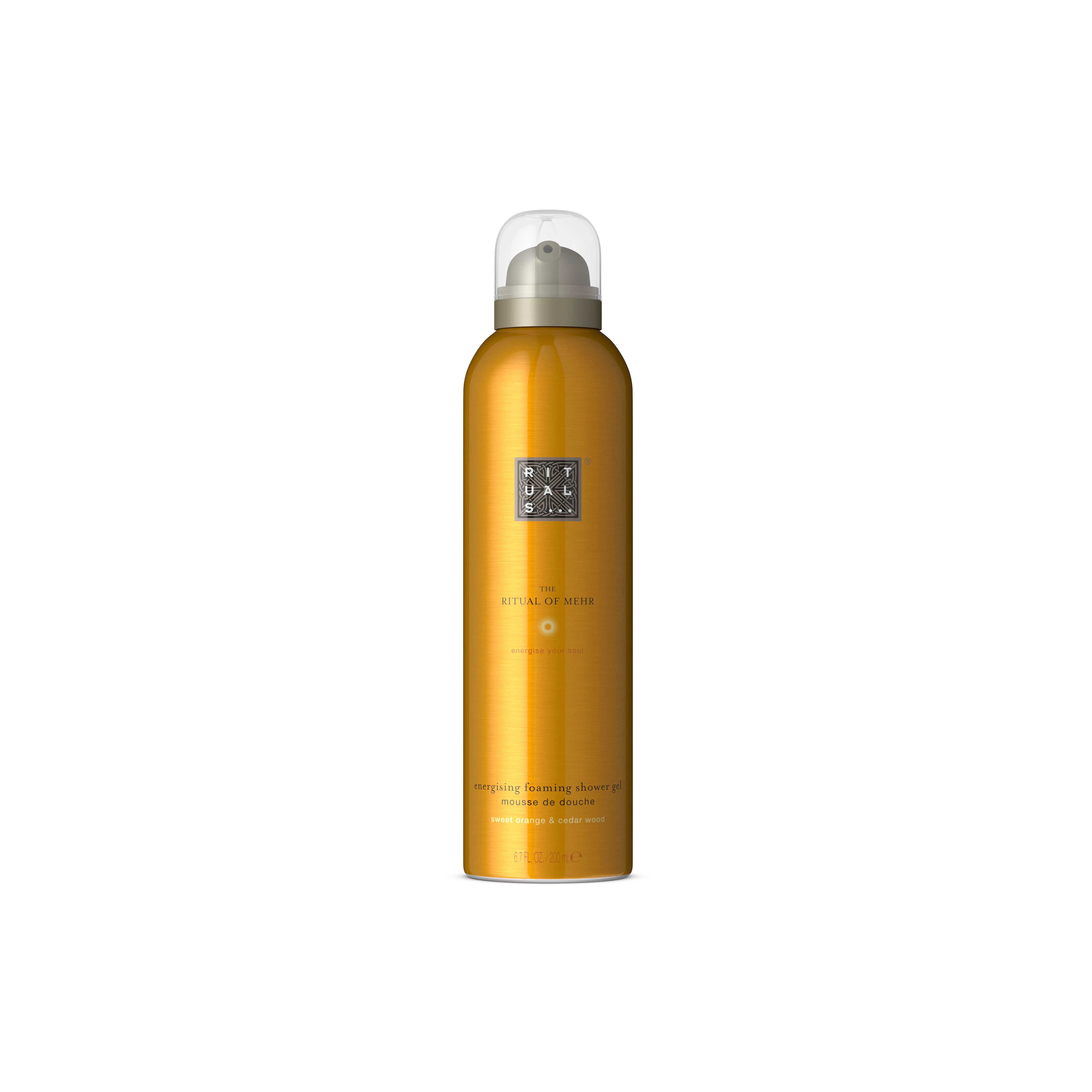 Le gel douche moussant Ritual of Mehr