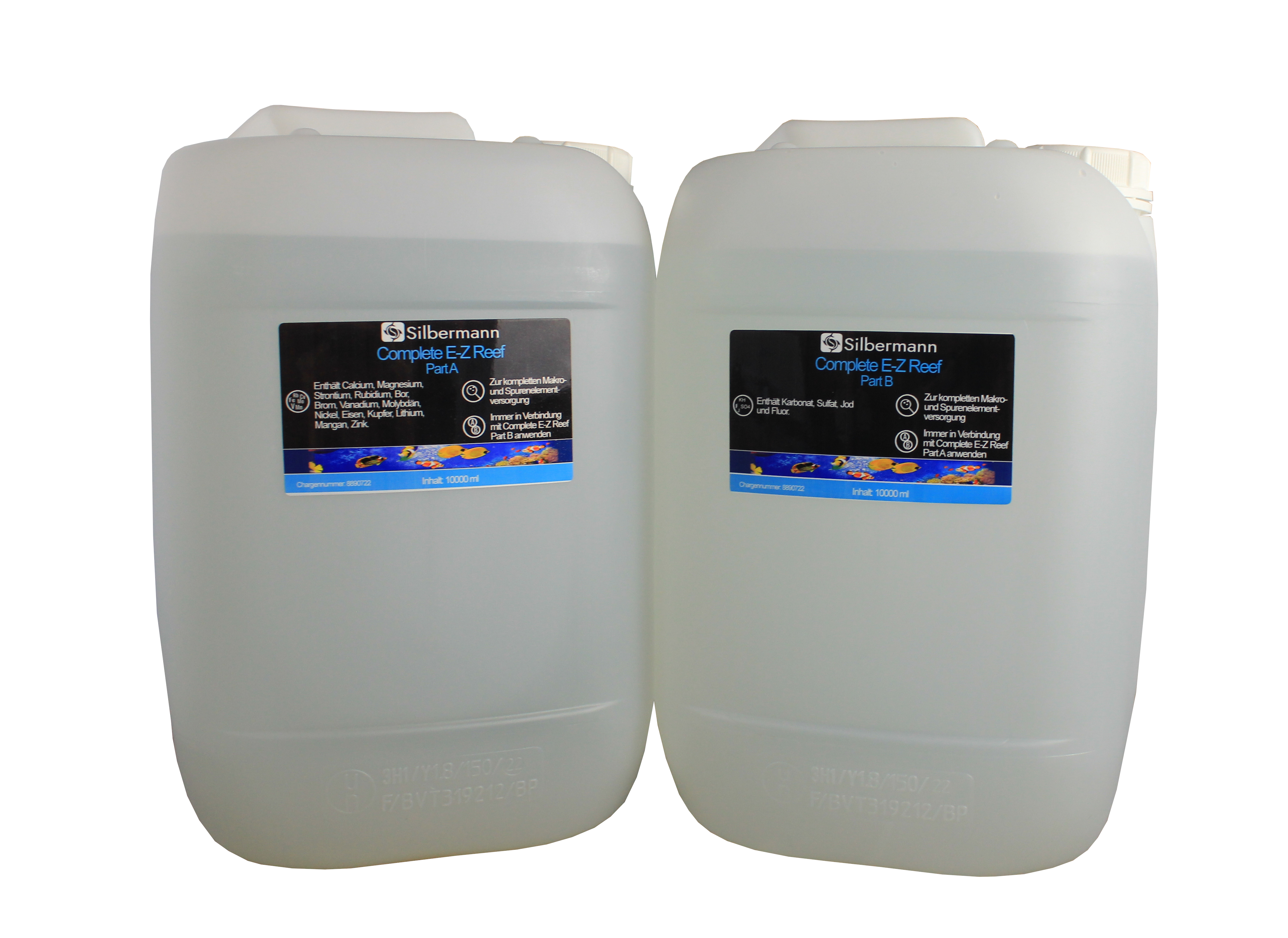 Silbermann Wasserpflege Silbermann Complete EZ Reef 2 x 10 Liter