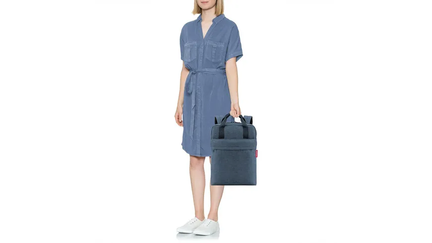 reisenthel allday backpack m 15l TWIST BLUE