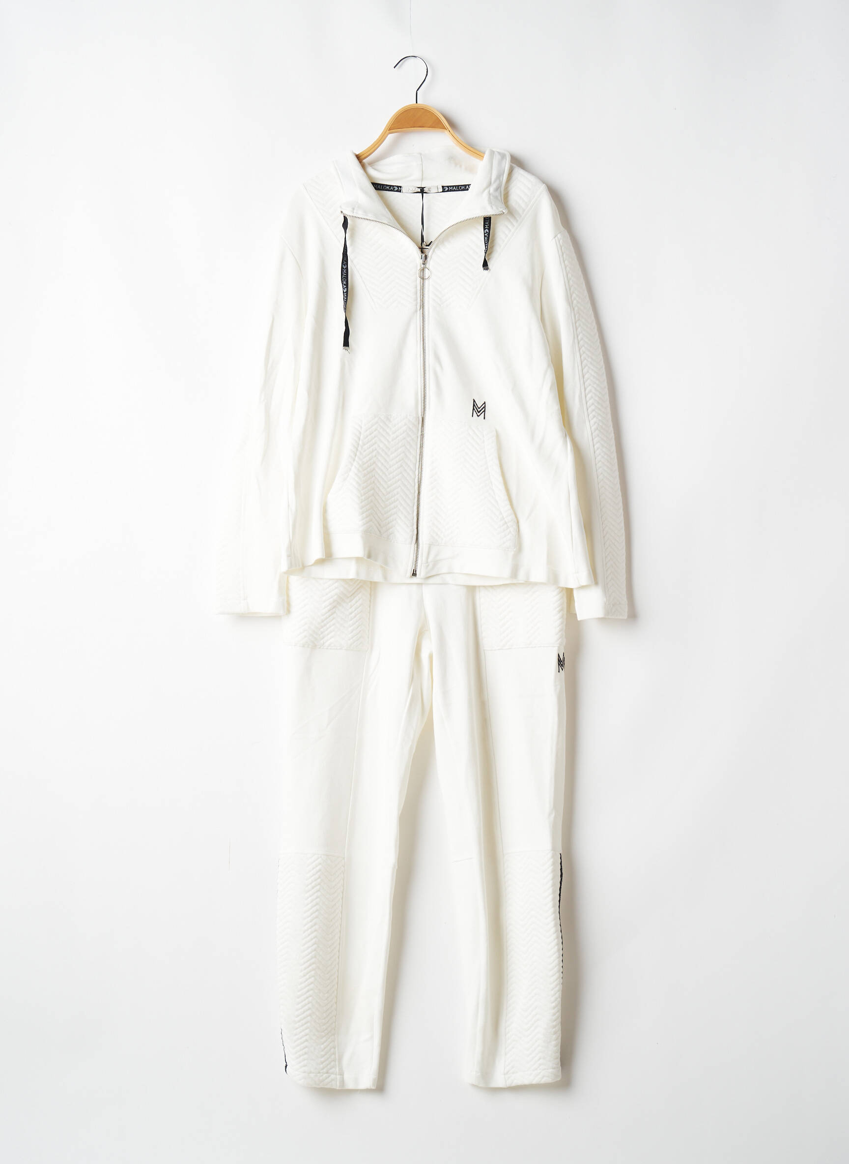 Maloka Survetement Femme couleur blanc
