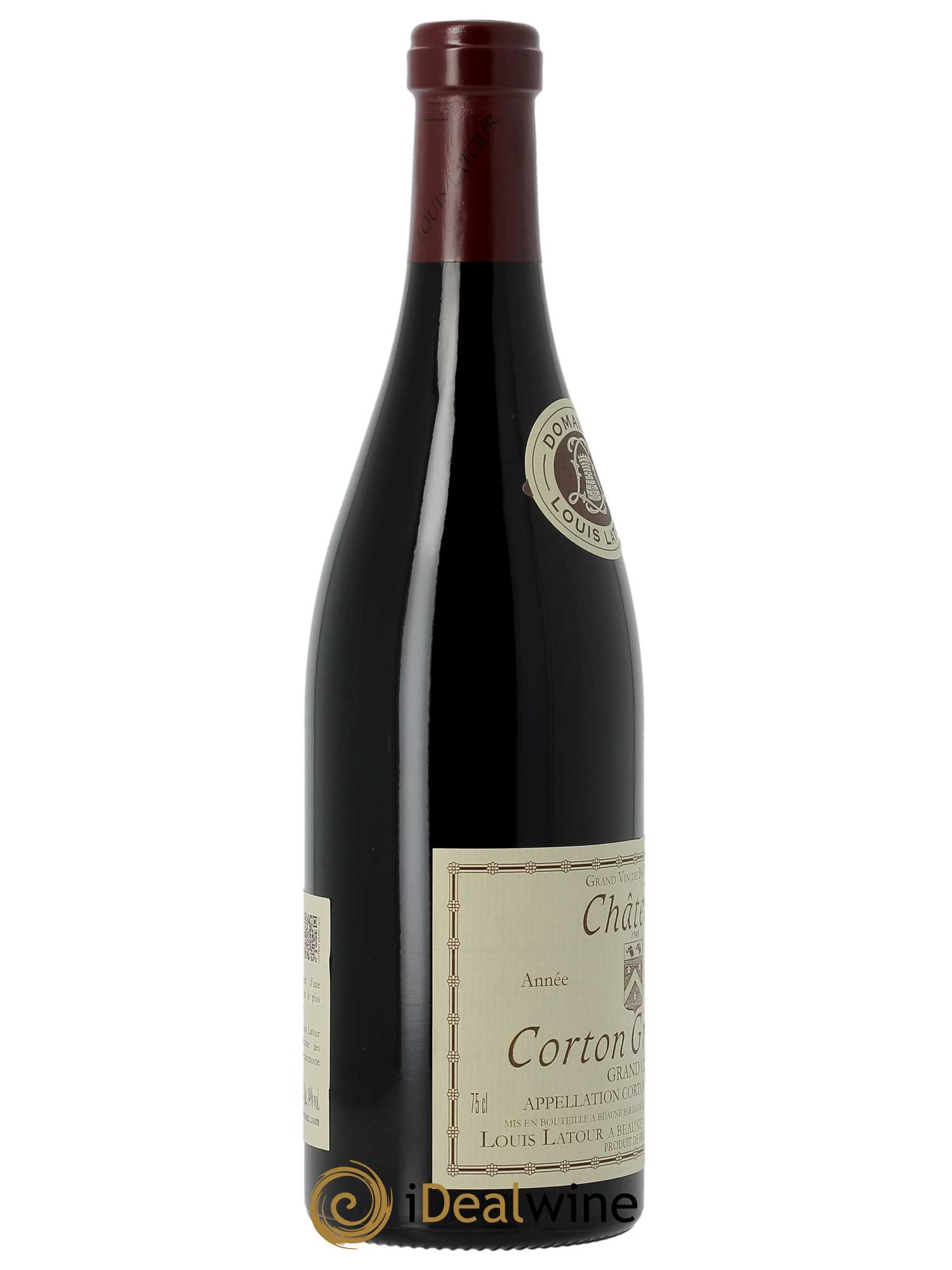 Corton Grand Cru Château Corton Grancey Louis Latour (CBO à partir de 6 BTS) 2018 - Lot de 1 Bouteille