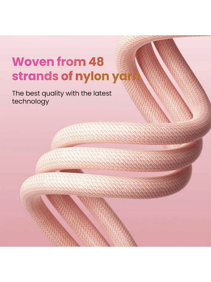 SmartCase USB-Typ-C-Kabel in Rosa - (L)1,2 m günstig kaufen onesize