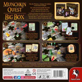 Munchkin Quest: Das Brettspiel 2. Edition (DE)