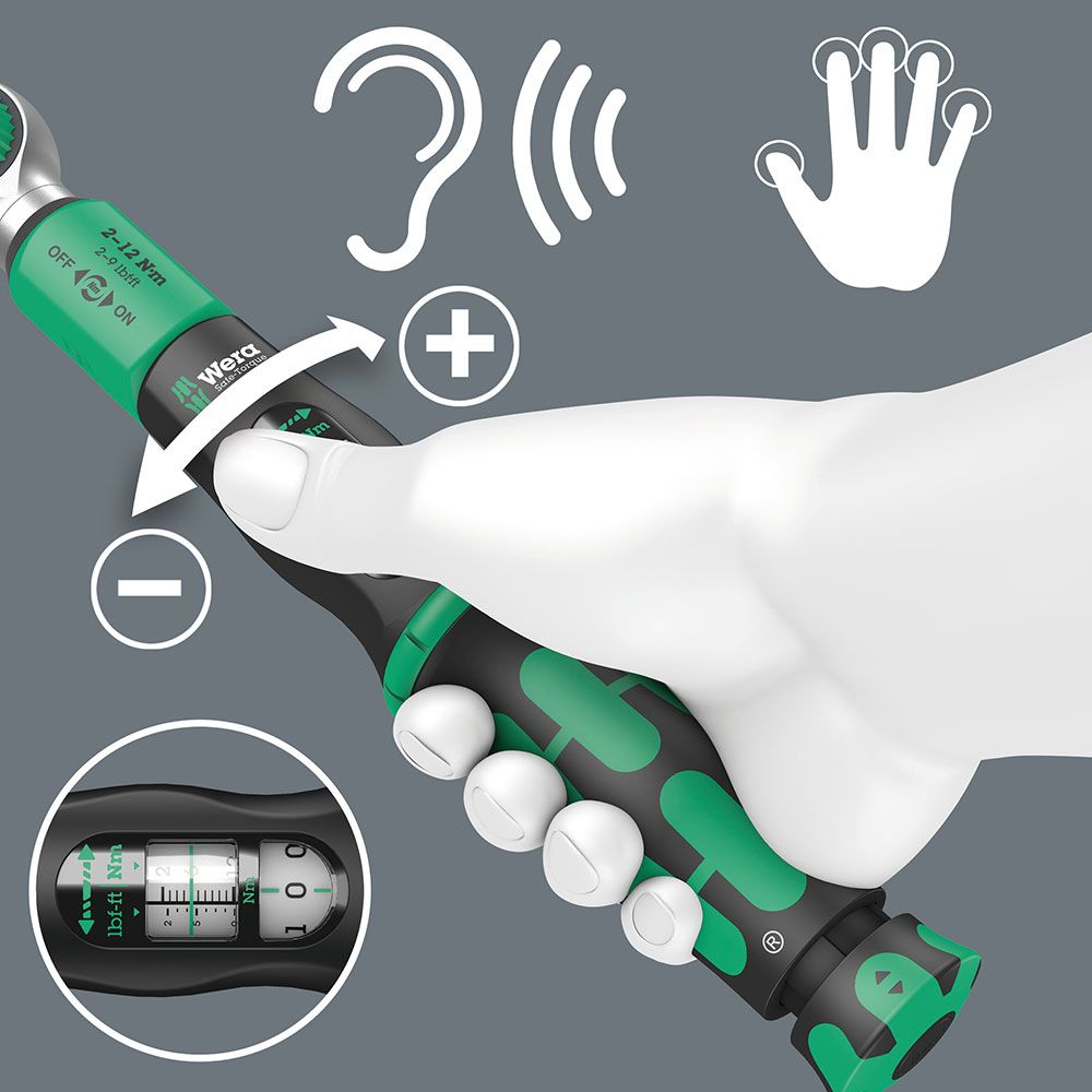 Wera Safe-Torque A1 - Drehmomentschlüssel 1/4