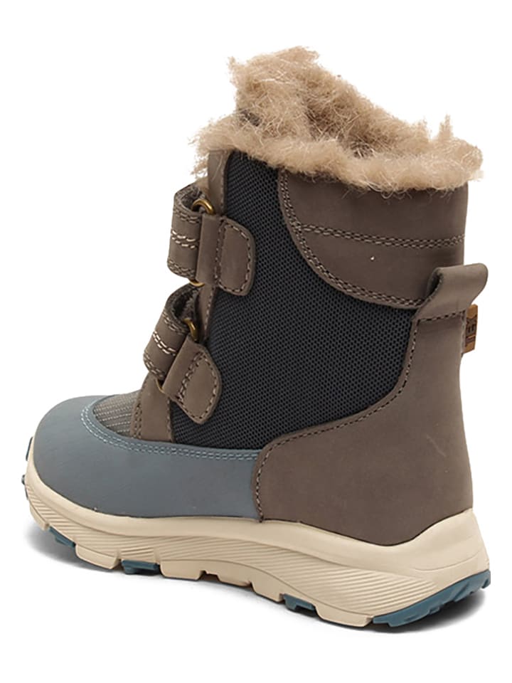 bisgaard Leder-Winterboots in Grau günstig kaufen