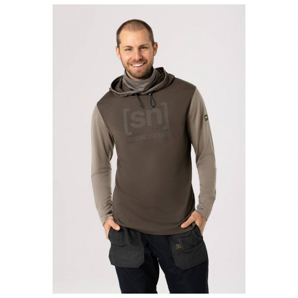 super.natural - Alpine Hooded - Merinohoodie