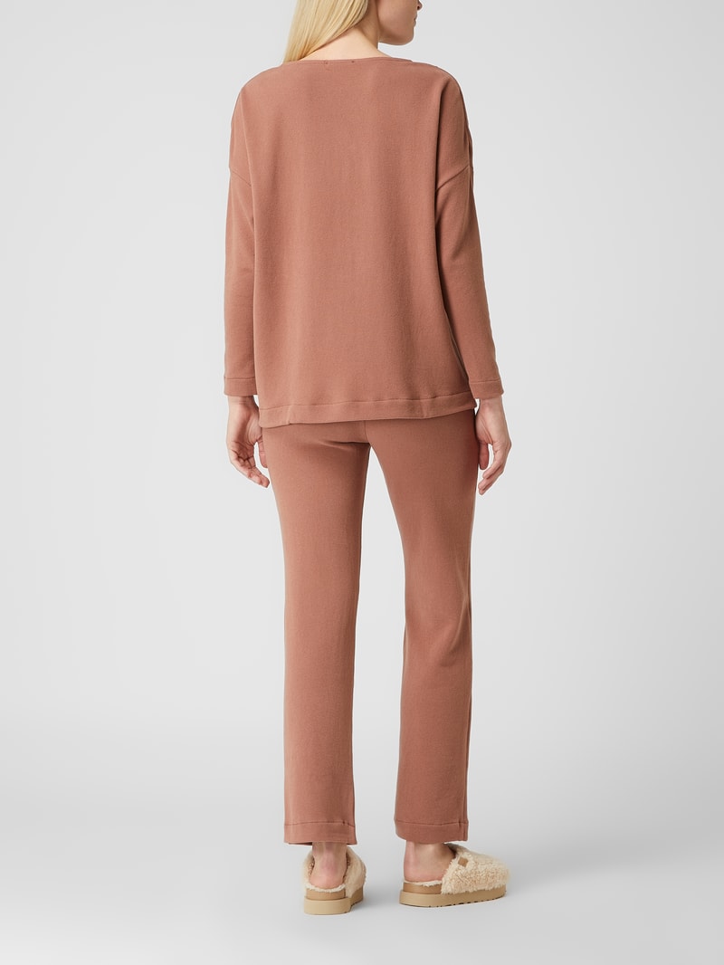 Pyjama mit Stretch-Anteil in altrosa