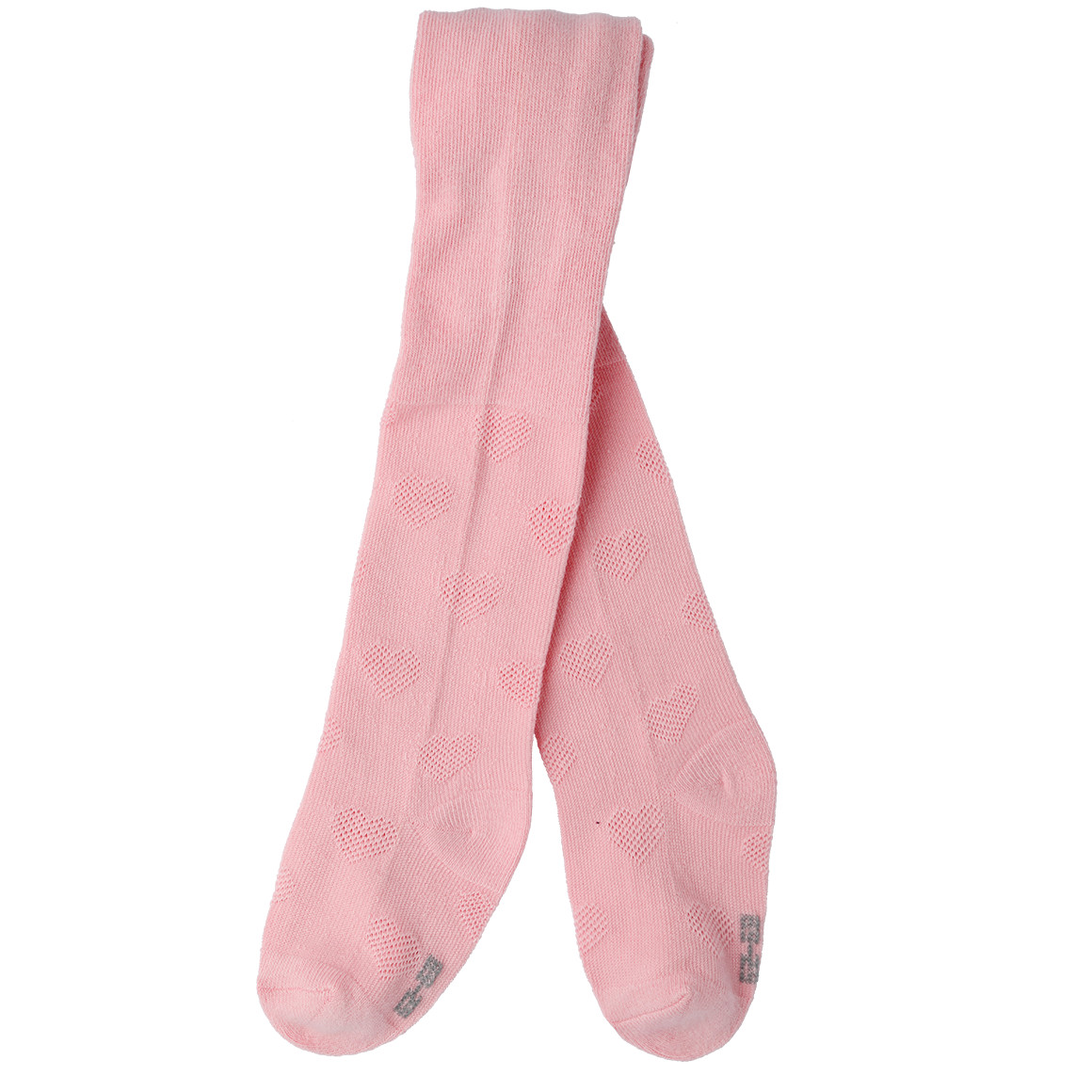 2 Baby Strumpfhosen mit Herz-Motiven
