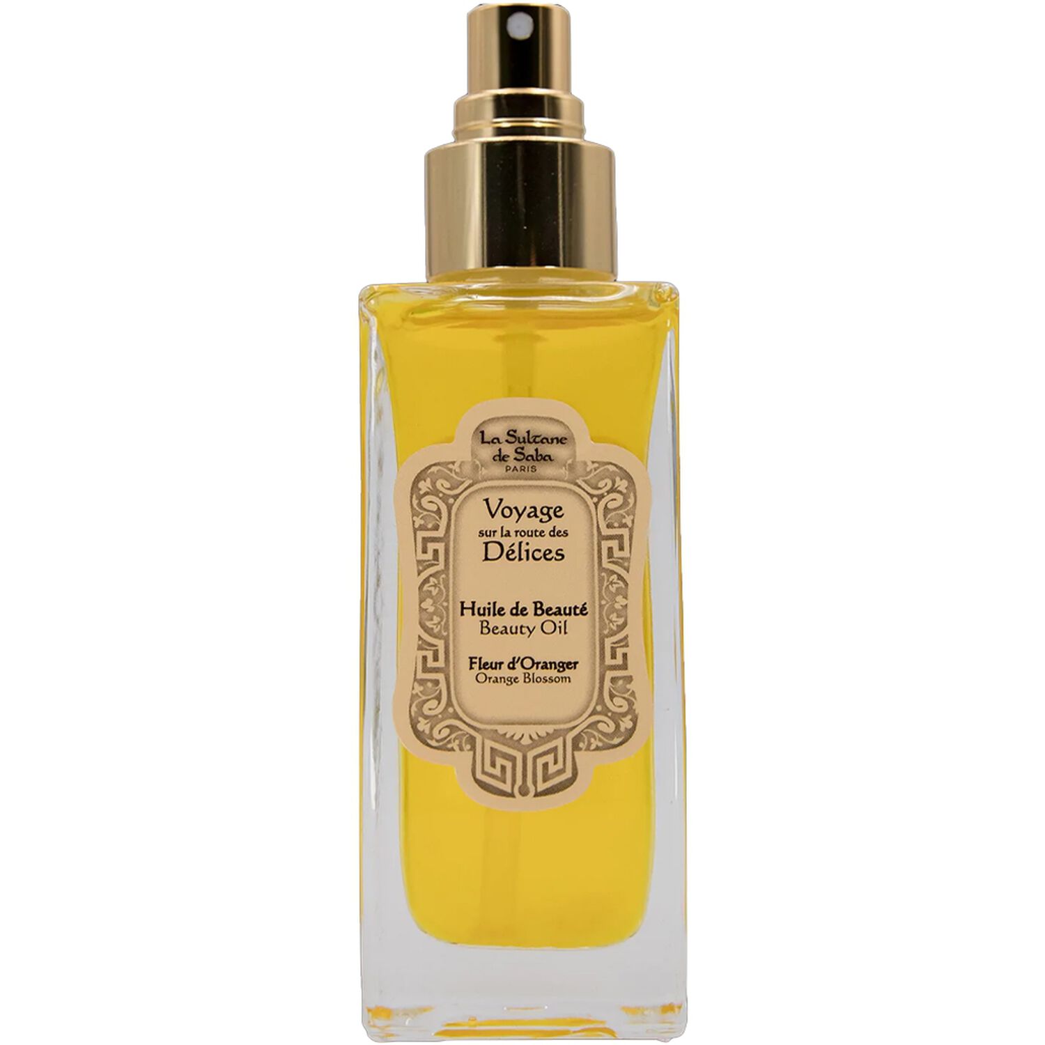 La Sultane de Saba Voyage sur la Route des Délices Huile de Beauté - Fleur d'Oranger - 200 ml