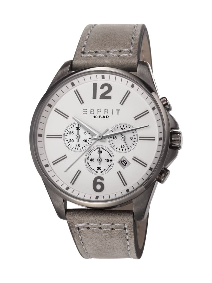 ESPRIT Esprit Quarzuhr Tallac Chrono White in Beige/Silber günstig kaufen onesize